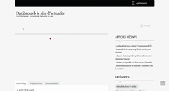 Desktop Screenshot of dazibaoueb.fr